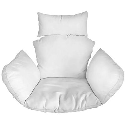 Ferocity Chaise suspendre Coussin en Résine Tressée, Balançoire et Panier Suspendu, Dossier pour Serre Ferocity Chaise suspendre Coussin en Résine Tressée, Balançoire et Panier Suspendu, Dossier pour Serre