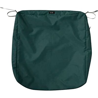 Classic Accessories Ravenna Housse de coussin carrée imperméable pour mobilier de patio et chaise – 63,5 x 63,5 x 12,7 cm, vert colvert Classic Accessories Ravenna Housse de coussin carrée imperméable pour mobilier de patio et chaise – 63,5 x 63,5 x 12,7 cm, vert colvert