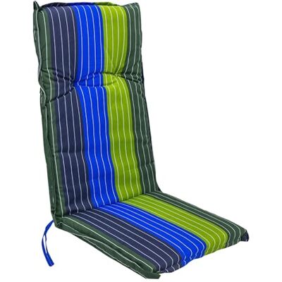 Spetebo Coussin facile d'entretien pour fauteuil à dossier haut RÜGEN Avec sangle de maintien Modèle 15 Spetebo Coussin facile d'entretien pour fauteuil à dossier haut RÜGEN Avec sangle de maintien Modèle 15