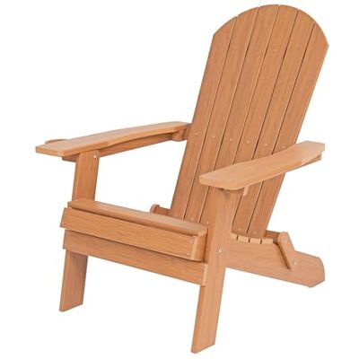 AXI Claire Chaise Adirondack, Transat Plastique, Marron Chaise De Jardin, 1 Personne/Fauteuil Exterieur/Chaise Exterieur Transat À Dossier Haut 84,5 X 77 X 95,5 Cm AXI Claire Chaise Adirondack, Transat Plastique, Marron Chaise De Jardin, 1 Personne/Fauteuil Exterieur/Chaise Exterieur Transat À Dossier Haut 84,5 X 77 X 95,5 Cm