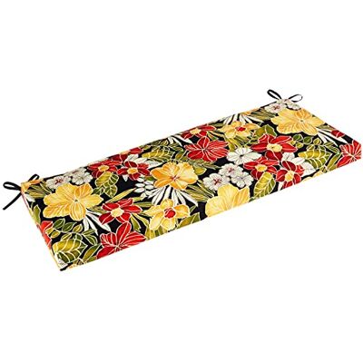 Pillow Perfect JOERRES Outdoor Clemens Coussin de banc Noir Pillow Perfect JOERRES Outdoor Clemens Coussin de banc Noir