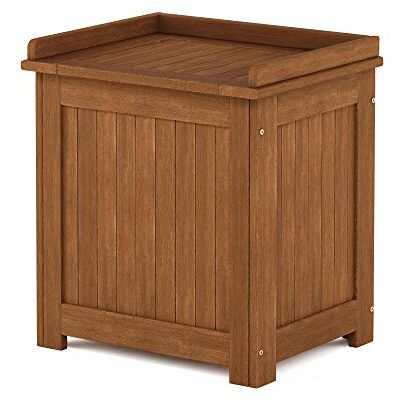 Furinno Tioman Boîte de rangement d'extérieur en bois dur Furinno Tioman Boîte de rangement d'extérieur en bois dur
