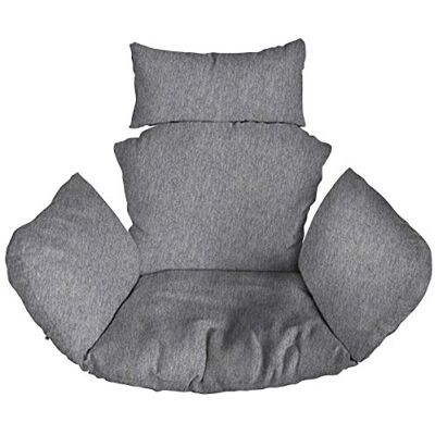 Ferocity Coussin de Chaise Suspendue en Résine Tressée, Coussin pour Balançoire et Panier Ferocity Coussin de Chaise Suspendue en Résine Tressée, Coussin pour Balançoire et Panier