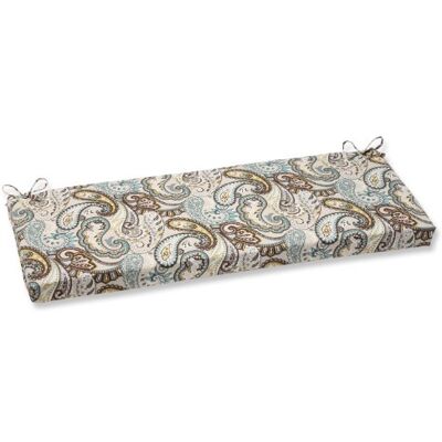 Pillow Perfect Coussin de banc extérieur Tamara Paisley Quartz Pillow Perfect Coussin de banc extérieur Tamara Paisley Quartz