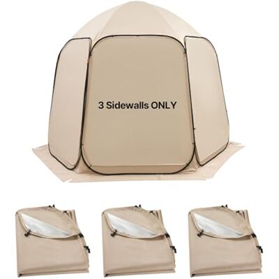 VEVOR Tente de camping avec moustiquaire, 3,5 x 2,7 m, tente pop-up pour 4 à 8 personnes, auvent avec sac de transport, côtés en filet, piquets de sol, pour jardin, terrasse VEVOR Tente de camping avec moustiquaire, 3,5 x 2,7 m, tente pop-up pour 4 à 8 personnes, auvent avec sac de transport, côtés en filet, piquets de sol, pour jardin, terrasse