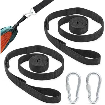 AMANKA 300 kg Fixation 2 sangles 280 x 2,5 cm Noir AMANKA 300 kg Fixation 2 sangles 280 x 2,5 cm Noir