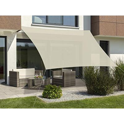 Schneider Voile d'ombrage Tenerife naturel 500 x 500 cm carré 233-02 Tissu HDPE 4 kg Schneider Voile d'ombrage Tenerife naturel 500 x 500 cm carré 233-02 Tissu HDPE 4 kg