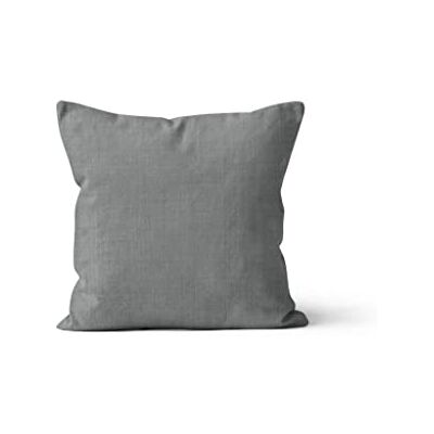 Soleil d'ocre Housses de Coussin Coussins, Gris, 60 x 60 cm Soleil d'ocre Housses de Coussin Coussins, Gris, 60 x 60 cm