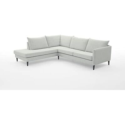 Atlantic Canapé d'angle d'angle Rekvik d'angle gauche gris largeur x profondeur x hauteur 258 x 90/221 x 79 cm Atlantic Canapé d'angle d'angle Rekvik d'angle gauche gris largeur x profondeur x hauteur 258 x 90/221 x 79 cm