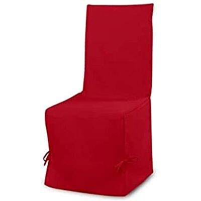 Soleil d'ocre , Panama Housse de Chaise Coton Rouge Soleil d'ocre , Panama Housse de Chaise Coton Rouge