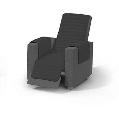 Housse de fauteuil double face élégante Groupon - Reclinable, Microfibre, Made in Italy Housse de fauteuil double face élégante Groupon - Reclinable, Microfibre, Made in Italy