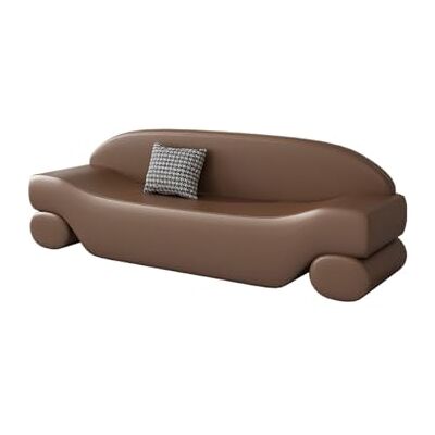 GEK208130 Moderne Ottoman for bout de lit de chambre à coucher, banc d'entrée, bancs de chambre modernes en simili cuir for pied de lit, banc rembourré Décoratif(Brown) GEK208130 Moderne Ottoman for bout de lit de chambre à coucher, banc d'entrée, bancs de chambre modernes en simili cuir for pied de lit, banc rembourré Décoratif(Brown)