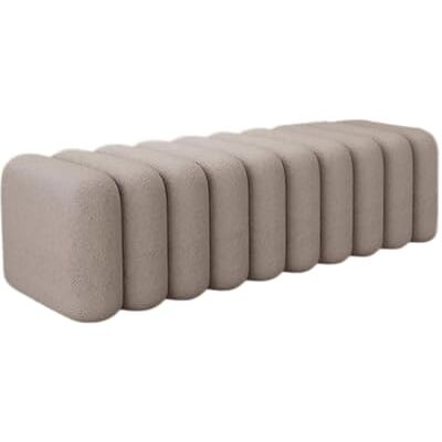 RTYHN Banc ottoman en velours rembourré pour chambre à coucher, banc repose-pied avec siège rembourré, banc à chaussures pour salon, salon RTYHN Banc ottoman en velours rembourré pour chambre à coucher, banc repose-pied avec siège rembourré, banc à chaussures pour salon, salon