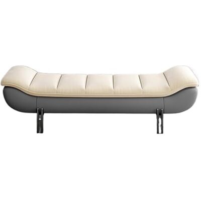 QINGGANG-0224 chaise longue Banc d'extrémité de lit en cuir for chambre à coucher, banc ottoman rangement rembourré, d'entrée avec for salon(Blue,160 * 50 * 42cm) QINGGANG-0224 chaise longue Banc d'extrémité de lit en cuir for chambre à coucher, banc ottoman rangement rembourré, d'entrée avec for salon(Blue,160 * 50 * 42cm)
