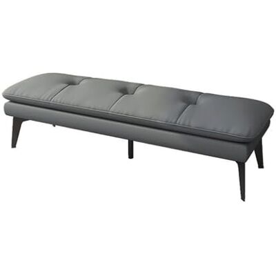 WIKKASSEIR Petit repose-pieds ottoman Banc léger de luxe pour chambre à coucher, lit Tabouret simple pour salon, canapé, magasin de vêtements Tabouret à langer long Tabouret de rangement pour WIKKASSEIR Petit repose-pieds ottoman Banc léger de luxe pour chambre à coucher, lit Tabouret simple pour salon, canapé, magasin de vêtements Tabouret à langer long Tabouret de rangement pour