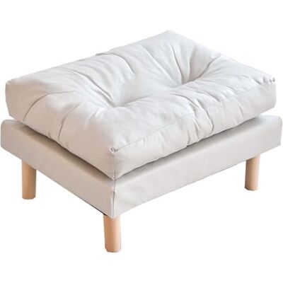 GIZNXBA Ottoman Pouf Rembourré Pouf Ottoman Rectangulaire Pour Canapé Petit Banc À Chaussures Avec Assise Rembourrée En Mousse Tabouret Moderne Pour Salon, Entrée(/Beige) GIZNXBA Ottoman Pouf Rembourré Pouf Ottoman Rectangulaire Pour Canapé Petit Banc À Chaussures Avec Assise Rembourrée En Mousse Tabouret Moderne Pour Salon, Entrée(/Beige)