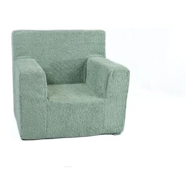 FORTISLINE Fauteuil pour enfant 51 x 47 x 34 cm Oeko-TEX Fauteuil de jeu pour chambre d'enfant Fauteuil en mousse Tissu peluche Plusieurs motifs (vert clair) FORTISLINE Fauteuil pour enfant 51 x 47 x 34 cm Oeko-TEX Fauteuil de jeu pour chambre d'enfant Fauteuil en mousse Tissu peluche Plusieurs motifs (vert clair)