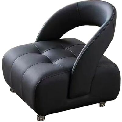ZJYIGOWL Repose-pieds Ottoman Avec Dossier Incurvé Petit Tabouret Carré Avec Roulettes Petit Siège D'appoint Pour Canapé Changez De Chaussures Dans L'entrée, La Chambre Ou Le Salon(Black) ZJYIGOWL Repose-pieds Ottoman Avec Dossier Incurvé Petit Tabouret Carré Avec Roulettes Petit Siège D'appoint Pour Canapé Changez De Chaussures Dans L'entrée, La Chambre Ou Le Salon(Black)