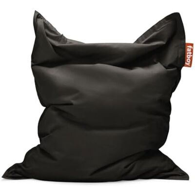Fatboy Pouf en toile d'origine XXL Pouf pour adulte Fauteuil de relaxation robuste et durable pour l'intérieur Confortable et rechargeable 180 x 140 cm Noir encre Fatboy Pouf en toile d'origine XXL Pouf pour adulte Fauteuil de relaxation robuste et durable pour l'intérieur Confortable et rechargeable 180 x 140 cm Noir encre