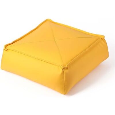 JCPQDWTD Coussin futon carré, petit repose-pieds pour décoration de salon, pouf de sol léger et moderne pour chambre à coucher et dortoir JCPQDWTD Coussin futon carré, petit repose-pieds pour décoration de salon, pouf de sol léger et moderne pour chambre à coucher et dortoir