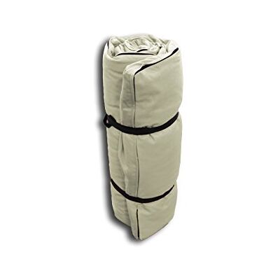 Futon Online Futon Portable Blanc Écru, 200x140x4 cm Futon Online Futon Portable Blanc Écru, 200x140x4 cm