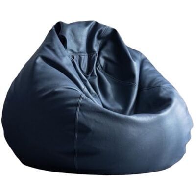 HNULGVI Housse de pouf pour adulte En cuir synthétique Poire Pas de rembourrage Confortable Pour canapé, sac à puff Siège de sol Chaise de salon (couleur 7, D 90 cm) HNULGVI Housse de pouf pour adulte En cuir synthétique Poire Pas de rembourrage Confortable Pour canapé, sac à puff Siège de sol Chaise de salon (couleur 7, D 90 cm)