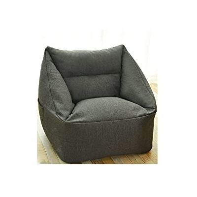 SdaryWare Pouf poire inclinable pour chambre à coucher, balcon, petit canapé, chaises pliantes, chaises longues d'intérieur (75 x 65 x 65 cm, gris) SdaryWare Pouf poire inclinable pour chambre à coucher, balcon, petit canapé, chaises pliantes, chaises longues d'intérieur (75 x 65 x 65 cm, gris)
