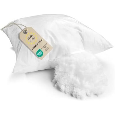 sleepling 1 kg de garnissage en fibres, ouate de remplissage, matériau de remplissage pour coussins Ouate de bricolage comme matériau de remplissage pour les peluches sleepling 1 kg de garnissage en fibres, ouate de remplissage, matériau de remplissage pour coussins Ouate de bricolage comme matériau de remplissage pour les peluches