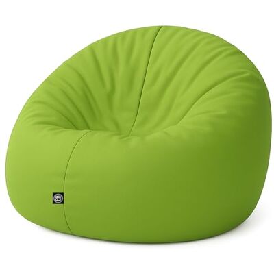 Patchhome PATCH HOME Pouf 2 en 1 Fauteuil de jeu avec fermeture éclair Déjà rempli, ergonomique et robuste pour enfants et adultes Pour l'intérieur et l'extérieur Résistant aux intempéries (vert kiwi Patchhome PATCH HOME Pouf 2 en 1 Fauteuil de jeu avec fermeture éclair Déjà rempli, ergonomique et robuste pour enfants et adultes Pour l'intérieur et l'extérieur Résistant aux intempéries (vert kiwi