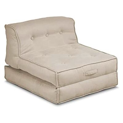 Atlantic FurnLAB PIA Fauteuil inclinable en velours Crème 106 x 125 x 86 cm Atlantic FurnLAB PIA Fauteuil inclinable en velours Crème 106 x 125 x 86 cm