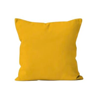 Soleil d'ocre , ALIX Housse de coussin Polyester Jaune radieux 40x40 cm Soleil d'ocre , ALIX Housse de coussin Polyester Jaune radieux 40x40 cm