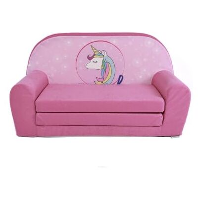 FORTISLINE Canapé pour enfant Mini dépliable 40 x 78 x 45 cm – Canapé enfant 2 en 1 – Canapé pour enfant pliable – Canapé-lit en mousse – Housse amovible – Nombreux motifs FORTISLINE Canapé pour enfant Mini dépliable 40 x 78 x 45 cm – Canapé enfant 2 en 1 – Canapé pour enfant pliable – Canapé-lit en mousse – Housse amovible – Nombreux motifs
