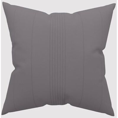 Soleil d'ocre , Adele Housse de Coussin, Coton, Gris, 40x40 cm Soleil d'ocre , Adele Housse de Coussin, Coton, Gris, 40x40 cm