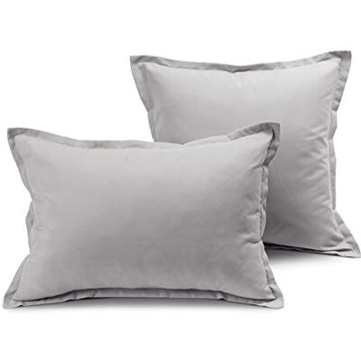 Caleffi Modern Coussin d'ameublement, microfibre, gris, 60 x 40 cm, 74986, Caleffi Modern Coussin d'ameublement, microfibre, gris, 60 x 40 cm, 74986,