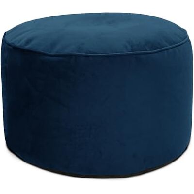 rucomfy Beanbags Pouf poire en velours de luxe Repose-pieds rond pour salon ou chambre Léger et durable 55 x 38 cm Bleu paon rucomfy Beanbags Pouf poire en velours de luxe Repose-pieds rond pour salon ou chambre Léger et durable 55 x 38 cm Bleu paon
