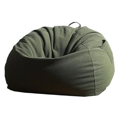 JHSDHYD Housse de pouf Grande housse de pouf en velours côtelé 【Pas de rembourrage inclus ! Le matériau de remplissage doit être acheté séparément!】(100 cm vert foncé) JHSDHYD Housse de pouf Grande housse de pouf en velours côtelé 【Pas de rembourrage inclus ! Le matériau de remplissage doit être acheté séparément!】(100 cm vert foncé)