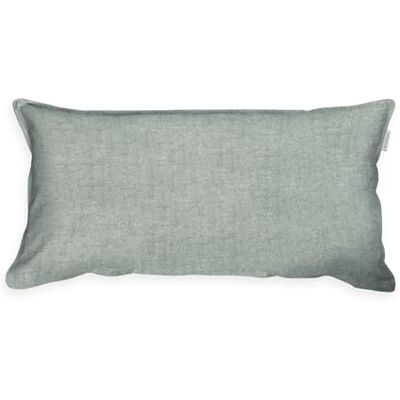 TOM TAILOR gemêleerde kussenhoes, 40 x 80 cm, 40% katoen, 25% viscose, 35% polyester, met verhoogde naad en merkrits, geweven gemêle groen (zacht bos) TOM TAILOR gemêleerde kussenhoes, 40 x 80 cm, 40% katoen, 25% viscose, 35% polyester, met verhoogde naad en merkrits, geweven gemêle groen (zacht bos)