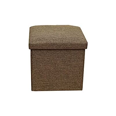 JCPQDWTD Banc de rangement ottoman 76 x 38 x 38 cm Petit repose-pieds avec pouf en lin et couvercle amovible Idéal pour le salon, le dortoir, le bureau et les chiens JCPQDWTD Banc de rangement ottoman 76 x 38 x 38 cm Petit repose-pieds avec pouf en lin et couvercle amovible Idéal pour le salon, le dortoir, le bureau et les chiens