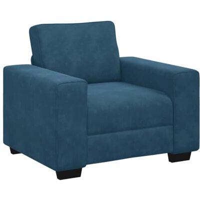 vidaXL Fauteuil Canapé Bleu 100x77x82 cm en Velours, Canapé Simple, Confort Canapé, Chaise TV, Canapé, Canapé Assise, Détendez-vous Canapé, Loisirs Canapé Chaise, Fauteuil Canapé vidaXL Fauteuil Canapé Bleu 100x77x82 cm en Velours, Canapé Simple, Confort Canapé, Chaise TV, Canapé, Canapé Assise, Détendez-vous Canapé, Loisirs Canapé Chaise, Fauteuil Canapé