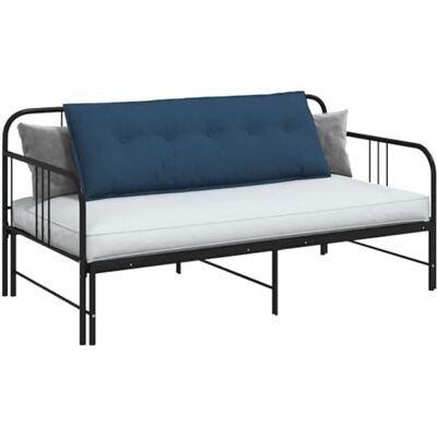 vidaXL Coussin de Dos Bleu 140 x 19 x 50 cm tissu, Coussins rectangulaires, housse en velours moderne, décoratifs pour canapé, chambre et bureau vidaXL Coussin de Dos Bleu 140 x 19 x 50 cm tissu, Coussins rectangulaires, housse en velours moderne, décoratifs pour canapé, chambre et bureau