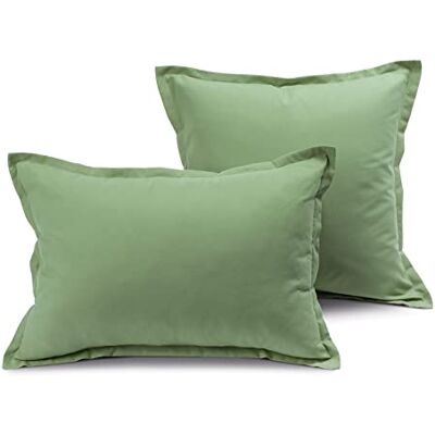 Caleffi Modern Coussin d'ameublement, microfibre, jade, 60 x 40 cm, 75009 cm, Caleffi Modern Coussin d'ameublement, microfibre, jade, 60 x 40 cm, 75009 cm,