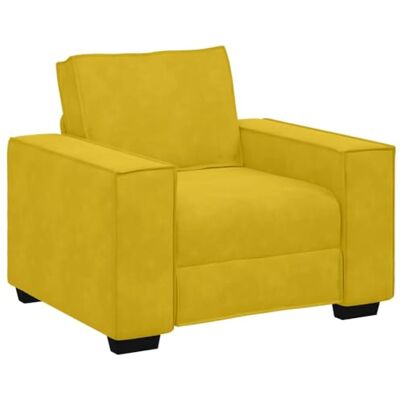 VIDAXL Fauteuil en velours 59-60cm - Lounge Chair VIDAXL Fauteuil en velours 59-60cm - Lounge Chair