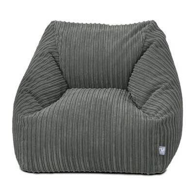 rucomfy Beanbags Big Kids Snuggle Fauteuil en velours côtelé pour enfants et adolescents – Meubles de maison, salon ou chambre à coucher – Lavable en machine – 70 x 80 x 60 cm (gris ardoise) rucomfy Beanbags Big Kids Snuggle Fauteuil en velours côtelé pour enfants et adolescents – Meubles de maison, salon ou chambre à coucher – Lavable en machine – 70 x 80 x 60 cm (gris ardoise)