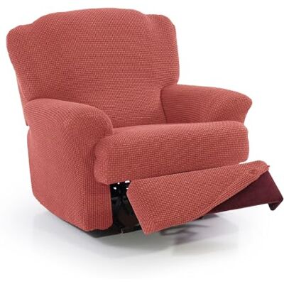 FAVERTI ® Housse super élastique pour fauteuil relax de 70 à 90 cm Modèle Novel Housse de fauteuil inclinable pieds séparés Protecteur de qualité en tissu jacquard toucher coton FAVERTI ® Housse super élastique pour fauteuil relax de 70 à 90 cm Modèle Novel Housse de fauteuil inclinable pieds séparés Protecteur de qualité en tissu jacquard toucher coton