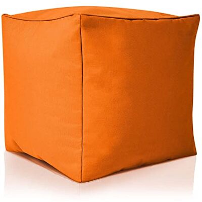 Green Bean © Pouf-Tabouret 40x40x40cm avec Remplissage de Perles EPS Coussin pour Pieds Pouf Chaise Coussin Sol pour Enfants & Adultes Repose-Pieds Coussin Siège Tabouret Orange Green Bean © Pouf-Tabouret 40x40x40cm avec Remplissage de Perles EPS Coussin pour Pieds Pouf Chaise Coussin Sol pour Enfants & Adultes Repose-Pieds Coussin Siège Tabouret Orange