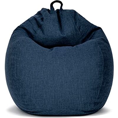 Green Bean © Square XXL Indoor Housse en Lin 100x120 cm sans Remplissage Housse de Pouf Doux, Moelleux, Robuste Lavable, avec Sac Interne Supplémentaire pour Transfert Bleu Foncé Green Bean © Square XXL Indoor Housse en Lin 100x120 cm sans Remplissage Housse de Pouf Doux, Moelleux, Robuste Lavable, avec Sac Interne Supplémentaire pour Transfert Bleu Foncé
