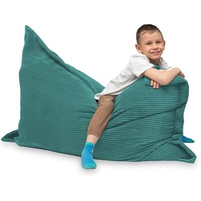 chilly pilley pouf coussin de sol en velours côtelé sac de haricots remplissage en polystyrène sac de haricots géant matériau du cordon coussin de siège coussin de jardin pour s'allonger chilly pilley pouf coussin de sol en velours côtelé sac de haricots remplissage en polystyrène sac de haricots géant matériau du cordon coussin de siège coussin de jardin pour s'allonger