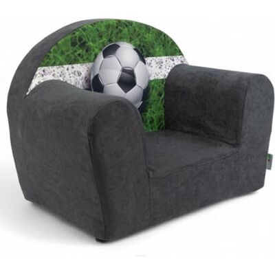 FORTISLINE Fauteuil pour enfant Mini 40 x 39 x 33 cm Fauteuil pour chambre d'enfant en microfibre avec rembourrage en mousse, housse amovible et lavable, certifié Oeko-Tex, fabriqué à la main dans FORTISLINE Fauteuil pour enfant Mini 40 x 39 x 33 cm Fauteuil pour chambre d'enfant en microfibre avec rembourrage en mousse, housse amovible et lavable, certifié Oeko-Tex, fabriqué à la main dans