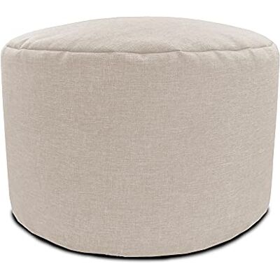 rucomfy Beanbags Pouf en orge texturé Grand repose-pieds ou siège supplémentaire pour salon ou chambre à coucher 55 x 38 cm (naturel) rucomfy Beanbags Pouf en orge texturé Grand repose-pieds ou siège supplémentaire pour salon ou chambre à coucher 55 x 38 cm (naturel)