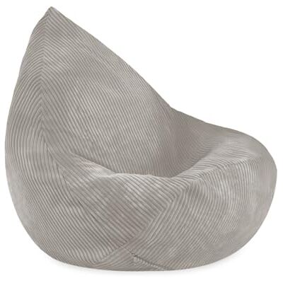 MISIOO Pouf en velours côtelé de qualité supérieure, ergonomique, pour enfant à partir de 12 mois, pouf confortable pour chambre d'enfant, avec rembourrage léger en polystyrène MISIOO Pouf en velours côtelé de qualité supérieure, ergonomique, pour enfant à partir de 12 mois, pouf confortable pour chambre d'enfant, avec rembourrage léger en polystyrène